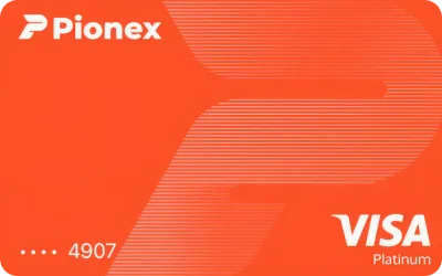Pionex Card crypto card