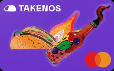 Takenos Card crypto card