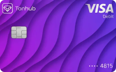 Tonhub Card crypto card