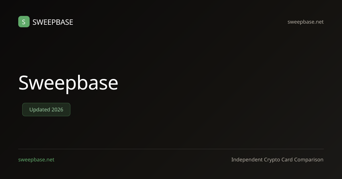 Canadian Crypto Cards: CAD Top-Up & Interac | Sweepbase